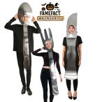 ショッピング着ぐるみ 大人用 おもしろ 着ぐるみ 食器 カトラリー 食卓用品 ハロウィン コスプレ 男女兼用 レディース メンズ 女性 男性 面白い スプーン フォーク ナイフ 仮装 文化祭