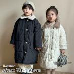 ベンチコート ジュニア 女の子 男の子 キッズ 風パーカー 中綿 コート 中綿ジャケット 裏ボア ロングコート 冬服 子供服 韓国 アウター ベージュ ブラック 冬 フ