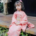 ショッピングキッズ浴衣 キッズ 浴衣 子供 セット レトロ 女の子 花柄 古典柄 浴衣8点セット 古典柄 レトロ モダン 子供 可愛い 韓国子供服 上品 キッズ 浴衣 腰ひも 帯 足袋 髪飾り 肌