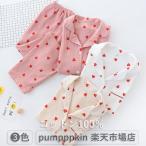 ダブルガーゼ パジャマ レディース 綿100％ 長袖 前開き 二重ガーゼ ルームウエア かわいい パジャマセット 無地 春 夏 秋 大人用 女性用 婦人用 コットン100%