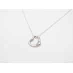 TIFFANY&amp;CO. ティファニー エルサ・ペレッティ オープンハート ネックレス ペンダント SV925＜USED＞【送料無料】