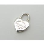 TIFFANY&amp;CO. Tiffany возврат tu Heart блокировка подвеска с цепью очарование SV925<USED>[ бесплатная доставка ]
