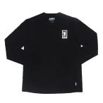 SALE クローム プレミアム LS マスター ロック アップ ティー CHROME PREMIUM LS MASTER LOCK UP TEE BLACK/WHITE メンズ Tシャツ ロンT JP193BKWH