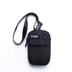  хром упаковка phone сумка CHROME PAC PHONE POUCH BLACK CRINKLE сумка сумка * водостойкий AJ003BCNL