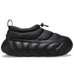 クロックス オーバーパフ ショーティー crocs OVERPUFF SHORTY Black / Black メンズ レディース サンダル 210668-060