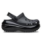 クロックス メガ クラッシュ クロッグ crocs MEGA CRUSH CLOG Black レディース サンダル 207988-001