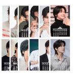 パクヒョンシク　パク・ヒョンシク　カードサイズ　2026年カレンダー付写真12枚セット　ラミネート　トレカ　calendar2026-22
