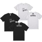 マユカ　ニジュー　ニジユー　NiziU　サイン　ロゴ入り　ホワイト/ブラック　Tシャツ　T-シャツ　 ts0317-4