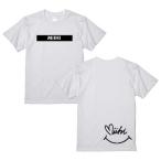 ミイヒ MIIHI NiziU ニジュ ロゴTシャツ 男女兼用Tシャツ Tシャツカラー ホワイト 白Tシャツ 綿100% ts0730-30