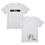 二ナ NINA NiziU ニジュ ロゴTシャツ 男女兼用Tシャツ Tシャツカラー ホワイト 白Tシャツ 綿100% ts0730-34