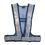 青色LED電飾安全ベスト 2061 防災 防