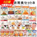 非常食セットB 5日間29種類30品 (賞味期限5年保存 防災グッズ 保存食 アルファ米)