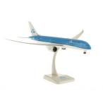 B787-9 KLMオランダ航空 飛行姿勢 ランディングギア/スタンド/WiFiレドーム付 1/200スケール HO10826GR