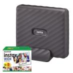 (フィルム50枚付)富士フィルム チェキリンクワイド モカグレイ instax Link WIDE MOCHA GRAY