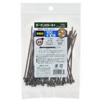 OHM オーム電機　ガーデンカラータイ 耐候性 100mm 50本入 茶　LT-100LT50P　結束バンド  結束ベルト