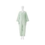 竹虎 介護ねまき グリーン Lサイズ 