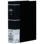 PP製ポケットアルバム フォトグラフィリア L判2段 ブラック PHL-1020-D(1冊)