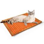 Sebary ペット用ホットカーペット 猫 犬ヒーターマット 電気ホットマット 40*30cm 設定不用 過熱保護 噛み付き防止 寒さ対策