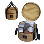 Tumecos ダッチオーブンバッグ アウトドア ダッチオーブンポットトート 調理器具 食器 収納ケース ダッチオーブン収納ケース 多機能