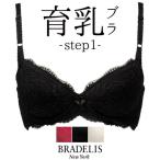 育乳ブラ ブラジャー下着 補整 補正 谷間 バストアップ ブラデリス BRADELIS bradelis BRNY プリマブラ2010 ステップ1 １カップ大きめ  プリマタイプ セール