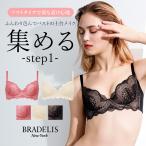 ブラジャー ブラ 下着 レディース 脇高 補正 育乳 バストアップ レース 寄せ上げ BRADELIS ブラデリス ウェンディソフトステップ1ブラ26S1 ウェンディタイプ