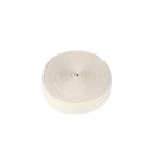 綿テープ 0.5ｍｍ厚 25ｍｍ巾 30ｍ巻 綾織 生成