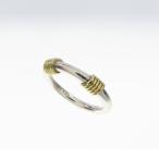 Yahoo! Yahoo!ショッピング(ヤフー ショッピング)ティファニー TIFFANY&Co. コンビ デザインリング シルバー/イエローゴールド SV925/K18YG 日本サイズ約10号 レディース リング 洗浄済美品【中古j】