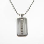 Yahoo! Yahoo!ショッピング(ヤフー ショッピング)ティファニー TIFFANY&Co. アトラス プレート シルバー SV925 メンズ レディース ネックレス ペンダント 洗浄済美品済【中古】