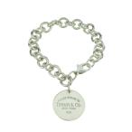 Yahoo! Yahoo!ショッピング(ヤフー ショッピング)ティファニー TIFFANY&Co. リターントゥティファニー ラウンドタグ シルバー sv925 レディース ブレスレット 洗浄済