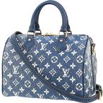 ルイヴィトン LOUIS VUITTON ボストンバッグ ハンドバッグ レディース M59609 スピーディ 25 モノグラム デニム 157863