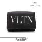 未使用品・訳アリ VALENTINO ヴァレンティノ コンパクトウォレット 三つ折り財布 ミニ財布 WY2P0P93LVN レザー ブラック