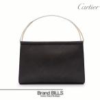  не использовался товар Cartier Cartier Trinitytoliniti вечерняя сумочка Mini сумка L3000496 черный серебряный Gold кожа 