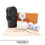  не использовался товар LOUIS VUITTON Louis Vuitton комплект Golf * Andrew s мяч для гольфа кейс Golf сопутствующие товары GI0344 монограмма * Eclipse 