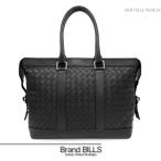 未使用品 BOTTEGA VENETA ボッテガ ヴェネタ クラシック イントレチャート トートバッグ 667275 カーフレザー ブラック シルバー金具