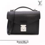 未使用品 LOUIS VUITTON ルイヴィトン エピ モンソー ビジネスバッグ セカンドバッグ 2way M52792 ノワール ブラック シルバー金具