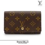 未使用品 LOUIS VUITTON ルイヴィトン ポルトモネ・ビエ・トレゾール 折り財布 M61730 モノグラム ブラウン 旧型