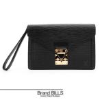  не использовался товар LOUIS VUITTON Louis * Vuitton небольшая сумочка Serie Dragon n клатч M52612 epi кожа черный мужской 