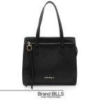 ショッピングフェラガモ 未使用品 Salvatore Ferragamo サルヴァトーレフェラガモ AMY トートバッグ 21F216 カーフ NERO ブラック レディース ガンチーニ