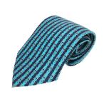 エルメス HERMES  ネクタイ シルク100％  ブルー【中古】