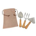 HERMES Hermes принадлежности для садоводства 3 позиций комплект лопата вилка пересадка gote metal / дерево [ б/у ][ как новый ][ прекрасный товар ]