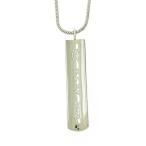 【箱付き】 TIFFANY&Co. ティファニー シルバー 1837 ナロー バー ネックレス 12.4g 925刻印 449408 ネックレス