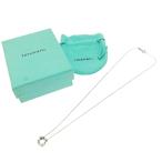 【箱付き】 TIFFANY&amp;Co. ティファニー シルバー LOVE スクエア ネックレス 2.6g 925刻印 457122 ネックレス
