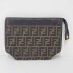 希少 FENDI フェンディ ズッカ柄 セカンドバッグ ポーチ レディース 57187 セカンドバッグ