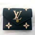 【中古AB】ルイ・ヴィトン LOUIS VUITTON ポルトフォユ・ヴィクトリーヌ モノグラム アンプラント M80968 三つ折り財布 レディース 箱 内袋付 149687