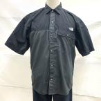 新品未使用 ノースフェイス NR22552 半袖シャツ ショートスリーブヌプシシャツ ユニセックス L BA ブラック×アスファルト 150721