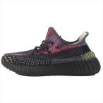 アディダス イージーブースト adidas YEEZY BOOST FX4145 350 V2 YECHEIL RF スニーカー ブラック系 US8.5 【中古】