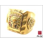 中古 美品 CALEE キャリー MEXICAN RING メキシカンリング #19 15ST024AC