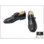 【美品】Alden オールデン 1655 コードバン モンクストラップ シューズ ブラック系 US9D 【本店】