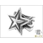 【中古】Cody Sanderson コディ サンダーソン Midium Star Ring ミディアムスター リング シルバー系 #17 /本店