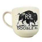 RRL ダブルアールエル マグカップ コップ プリント DOUBLE RL オフホワイト系【新古品】【未使用】【中古】